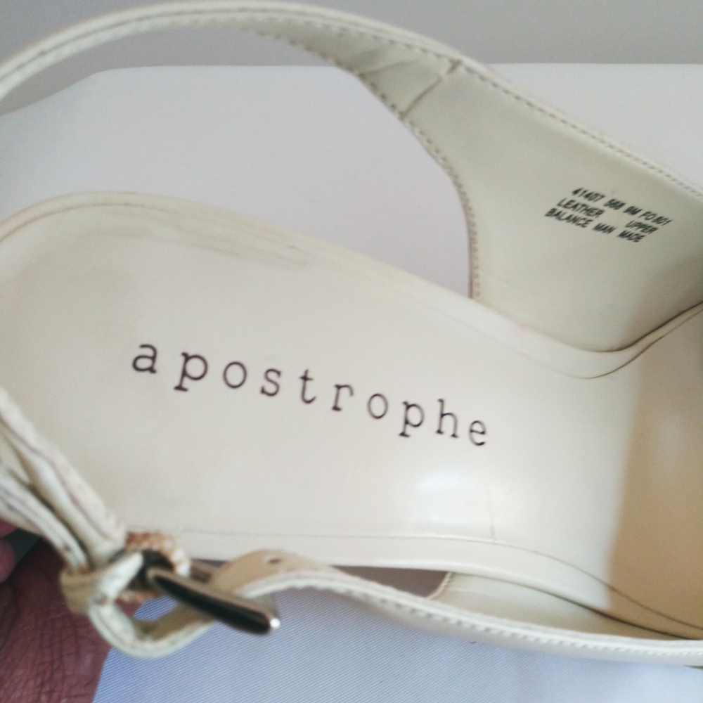 Apostrophe " Carmen" heels - Picture 3 of 6